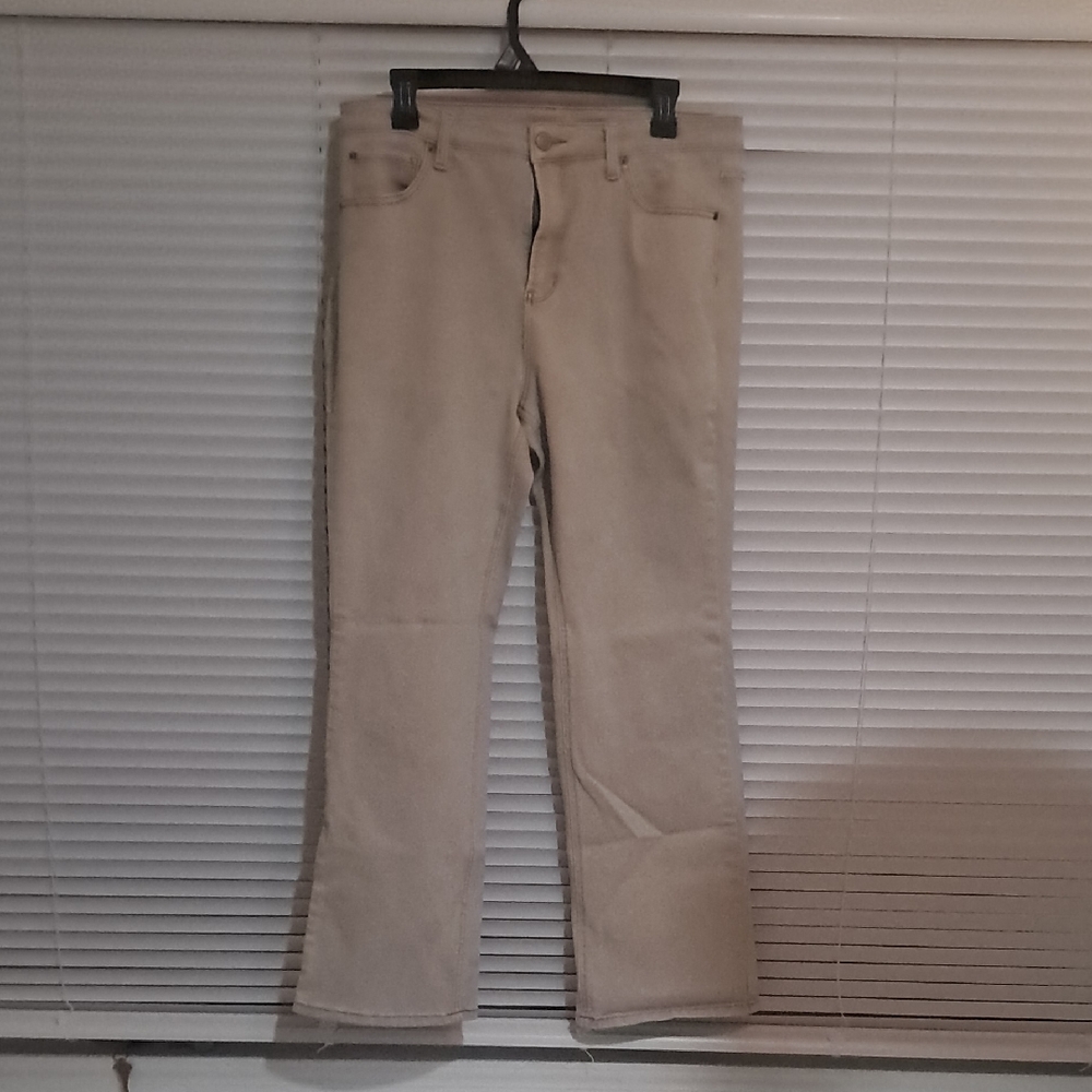 Time and Tru Light Tan High Rise Pants